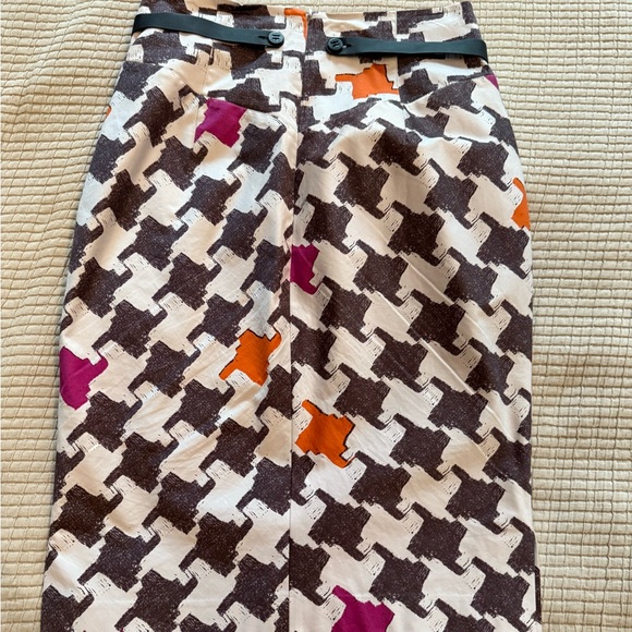 Ted Baker houndstooth skirt - Picture 2 of 5